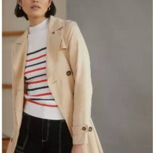 Maeve Ribbed Mock Neck Sweater